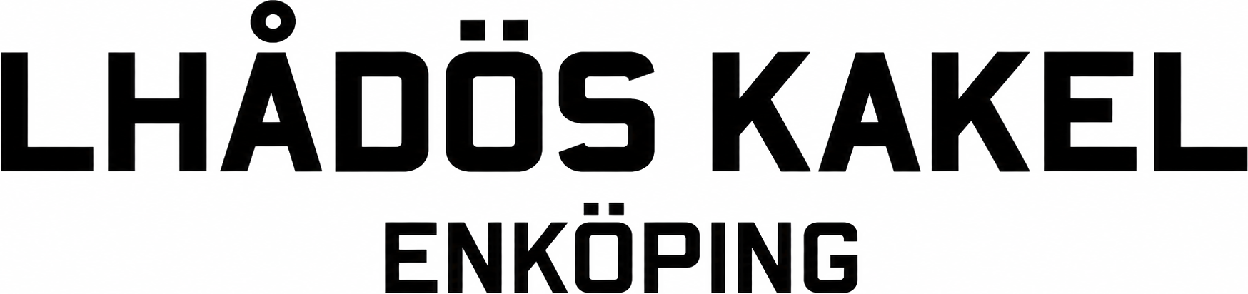 Lhådös Kakel Enköping logotyp